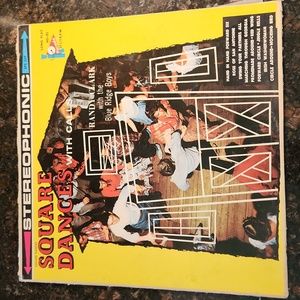 Randy Clark Square Dances vinyl record